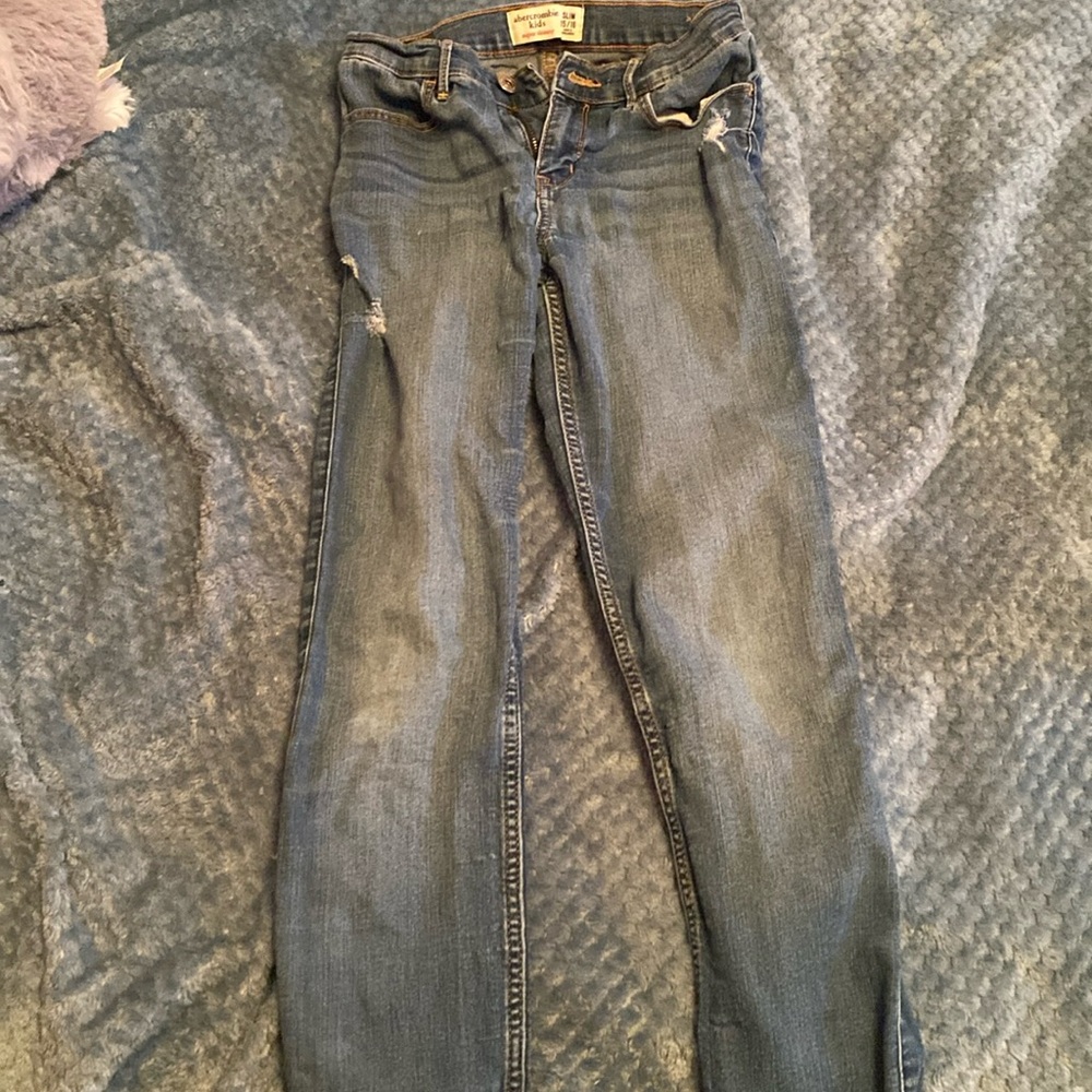 Abercrombie kids,15/16 super skinny jeans